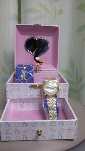 MICKY MOUSE WATCH ,PENDANT&JEWELRY BOX COLLECTION