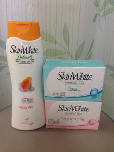 Skinwhite Whitening lotion&skinwhite soap
